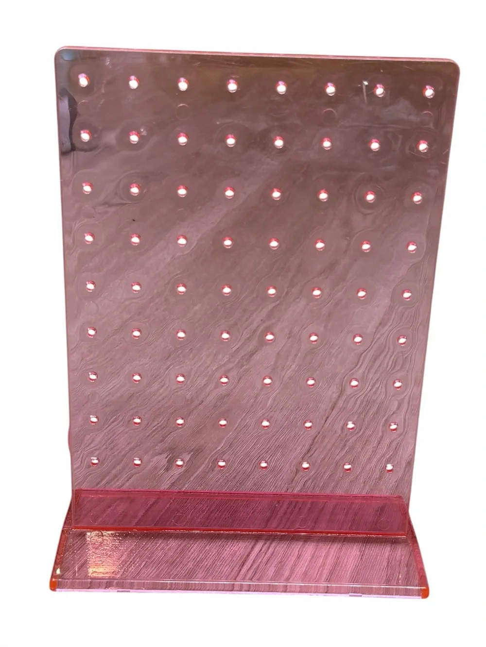 10/$25🦋 Azar Displays Hot Pink Translucent Acrylic Pegboard Earring Display